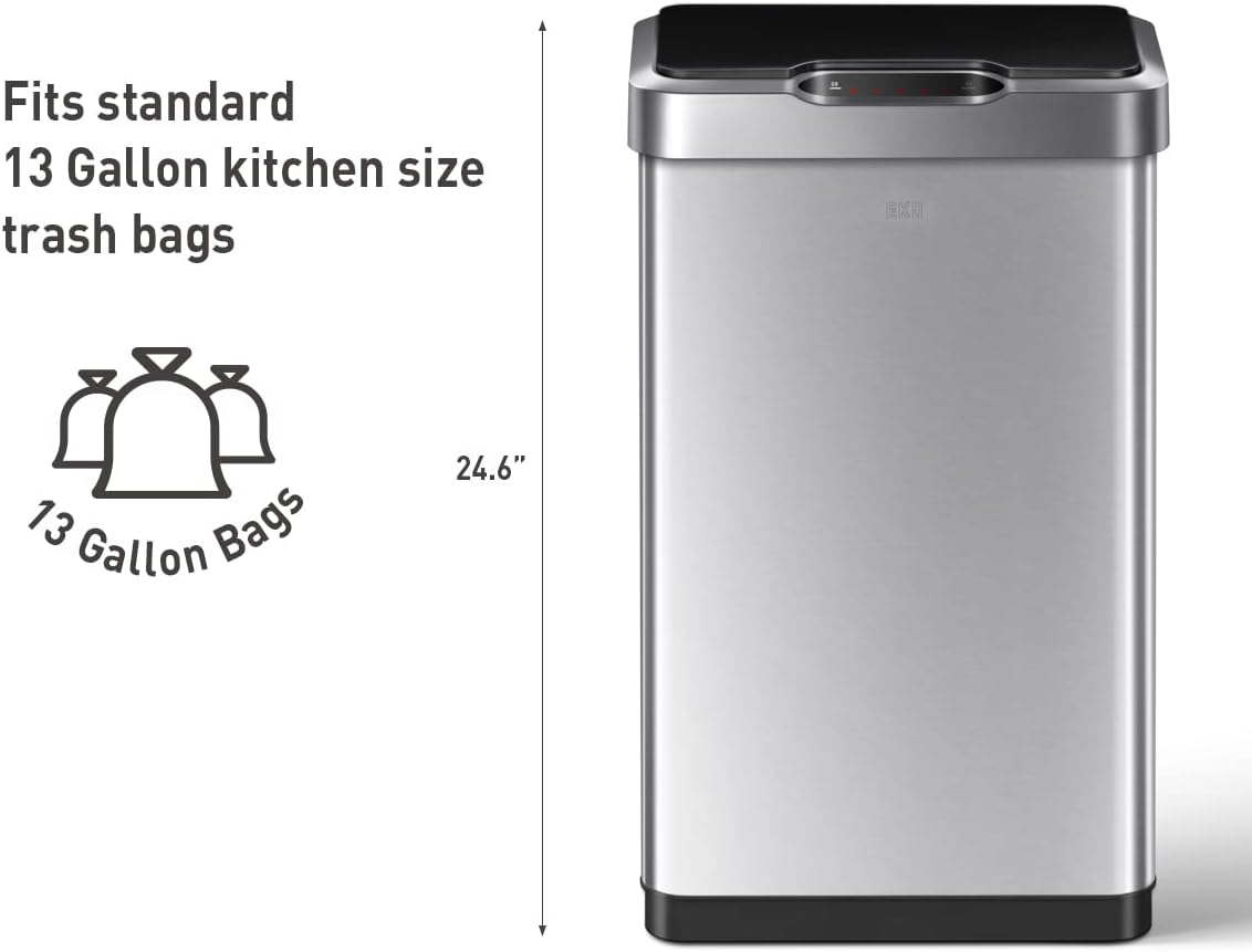 EKO™ Mirage-T Motion Sensor Trash Can