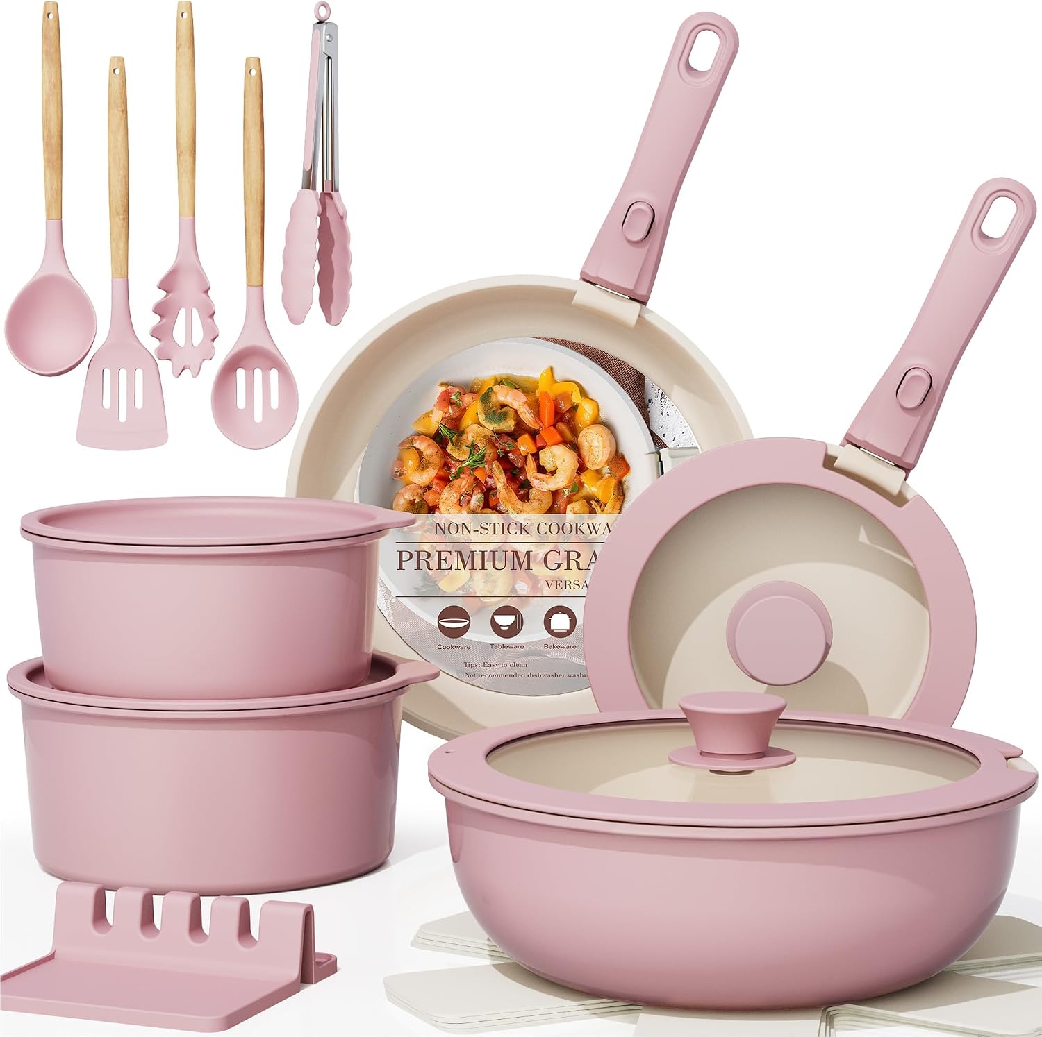 ASTERCOOK™ 21-Piece Nonstick Cookware Set