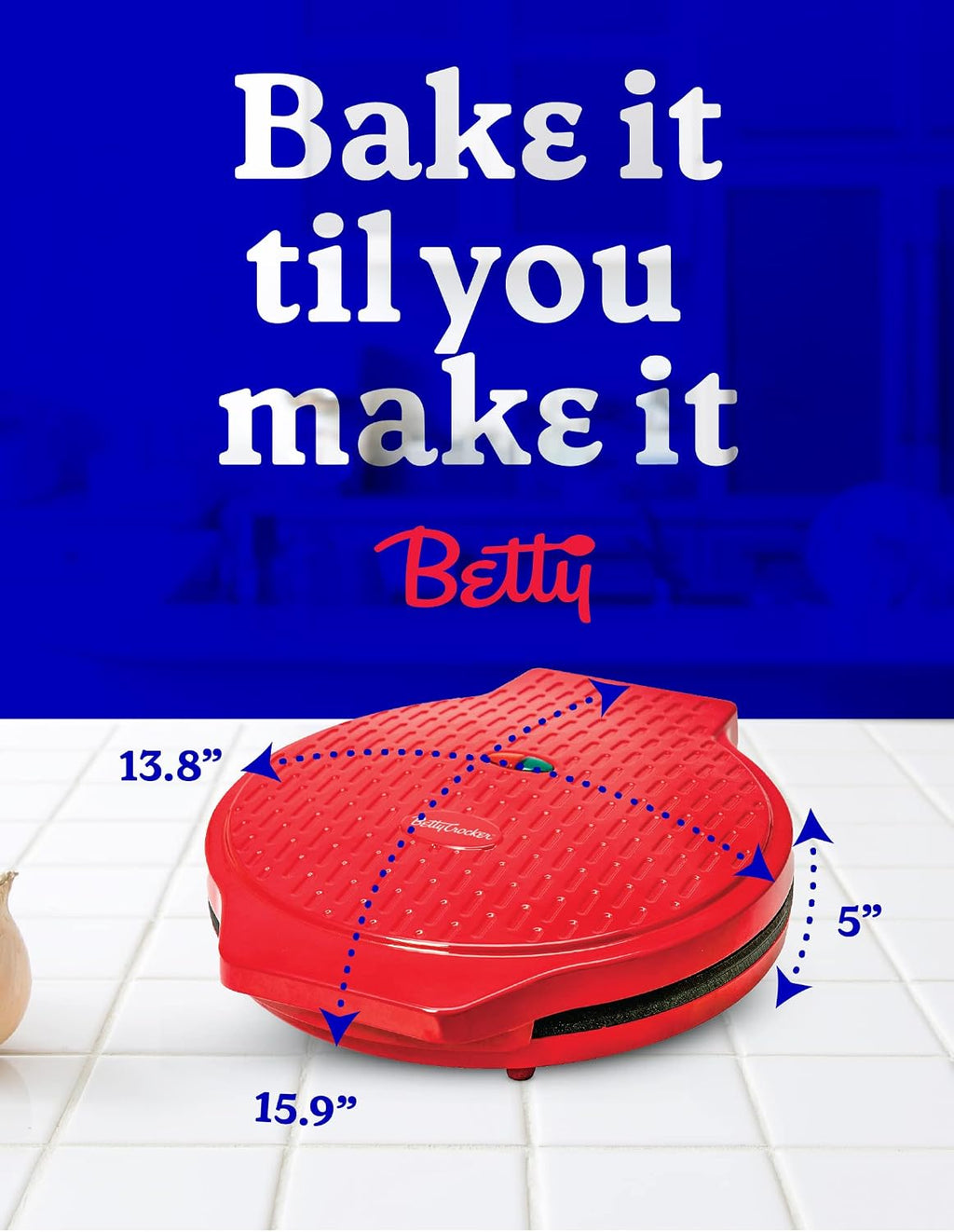 BETTY CROCKER™ 12" Pizza Maker Plus