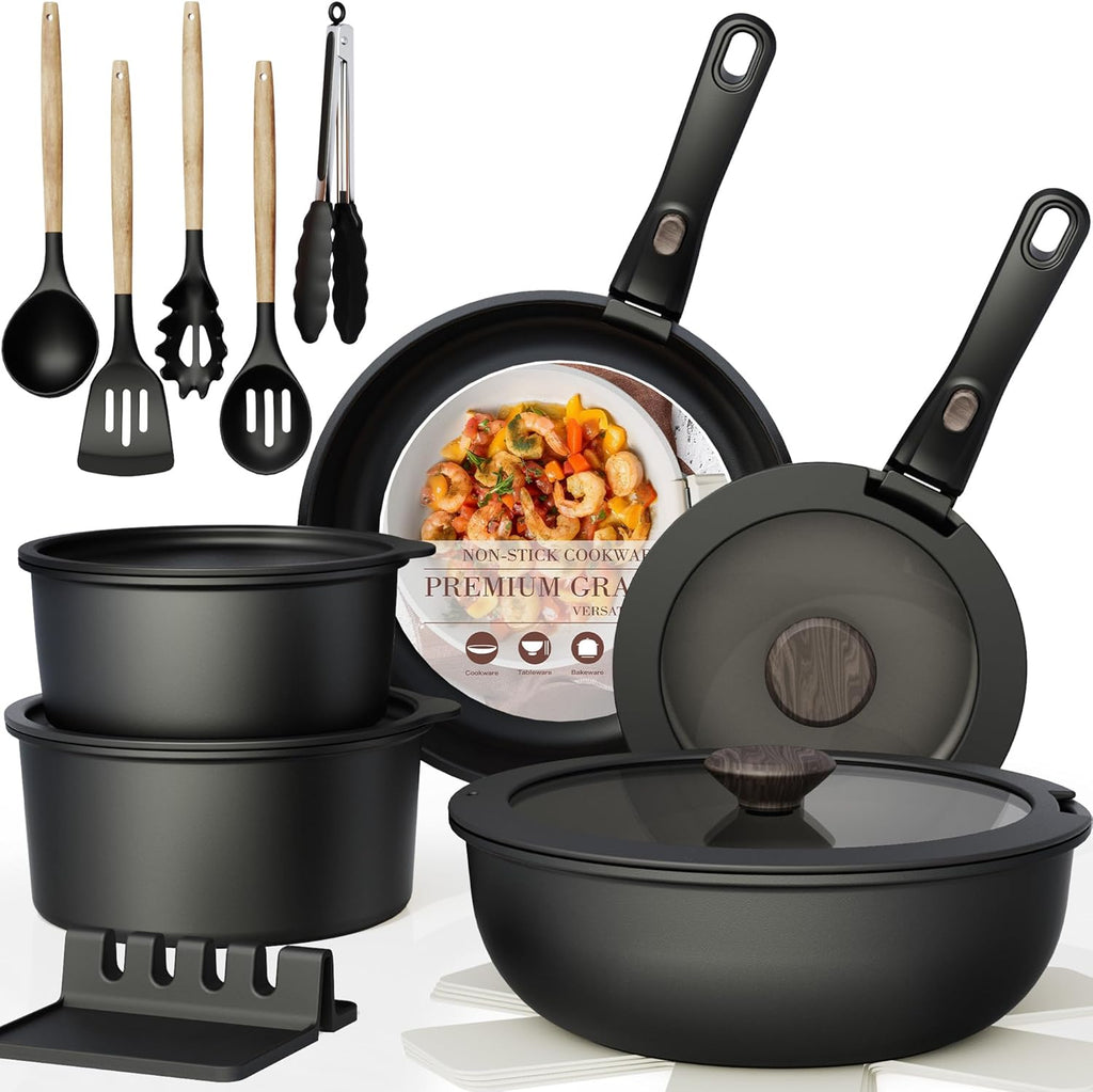 ASTERCOOK™ 21-Piece Nonstick Cookware Set